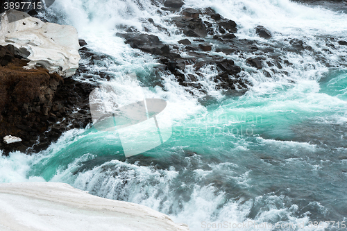 Image of Cold water running down a stream