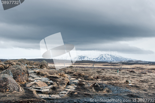 Image of Ice age landscape from Iceland