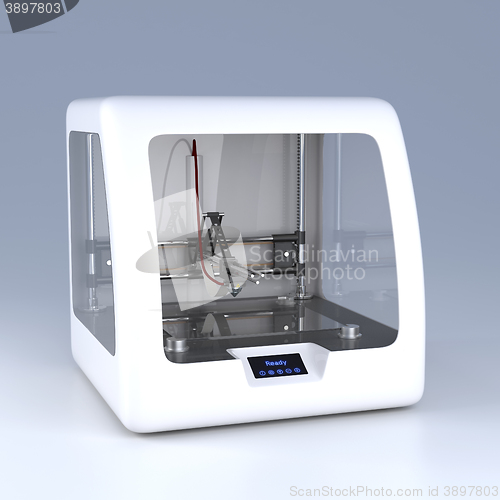 Image of 3D printer model.
