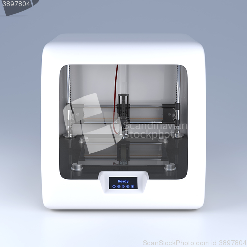 Image of 3D printer model.