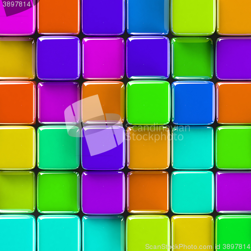 Image of Abstract geometric background