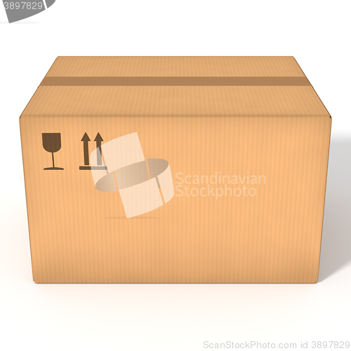 Image of Cardboard box