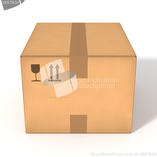 Image of Cardboard box