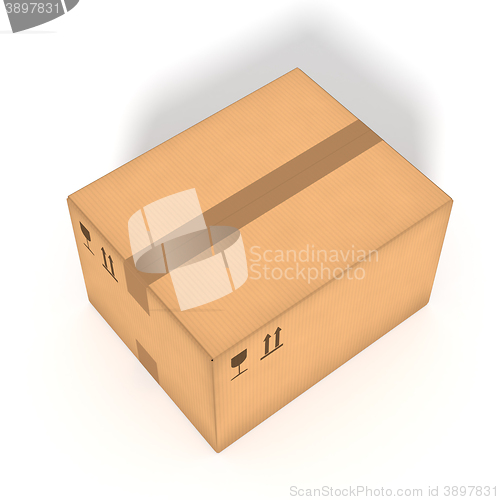 Image of Cardboard box