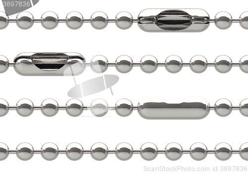 Image of Seamless silver chain