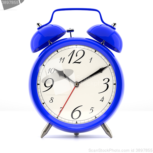 Image of Alarm clock on white background