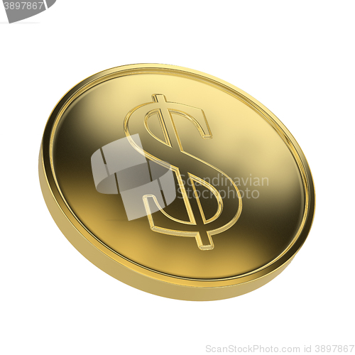 Image of Golden coin