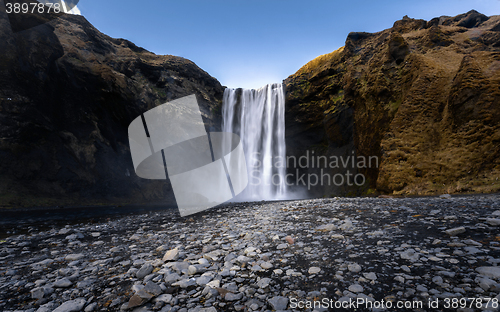 Image of Waterfall in Iceland