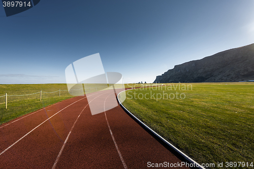 Image of Running track outdoors