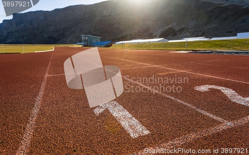 Image of Running track outdoors