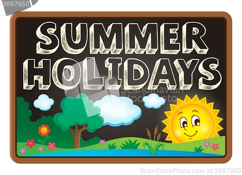 Image of School holidays theme image 2