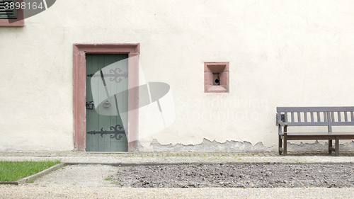 Image of medieval vintage door