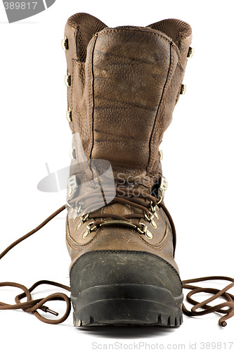 Image of Hunting boot isolated on white background
