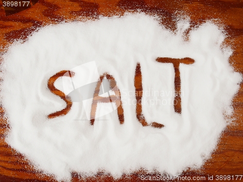 Image of Spilled salt