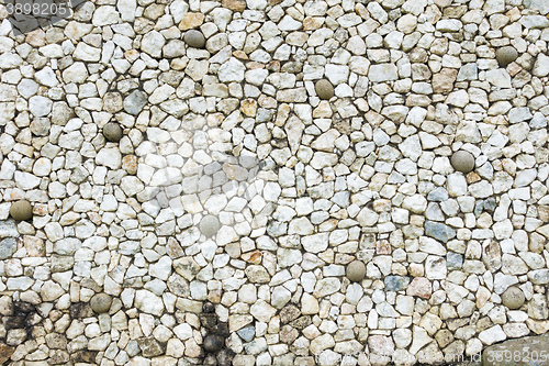Image of white rough stones