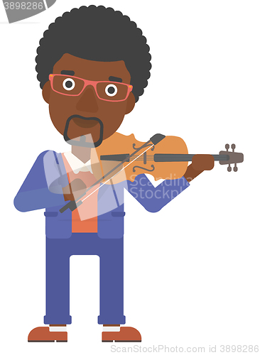 Image of Man playing violin.