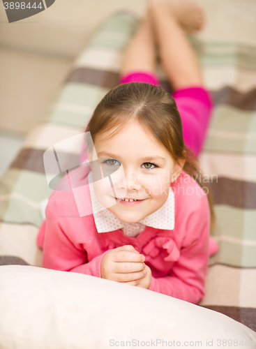 Image of Portrait of a little girl