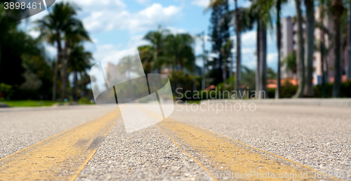 Image of low angle view of road