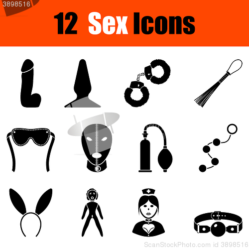 Image of Set of sex icons