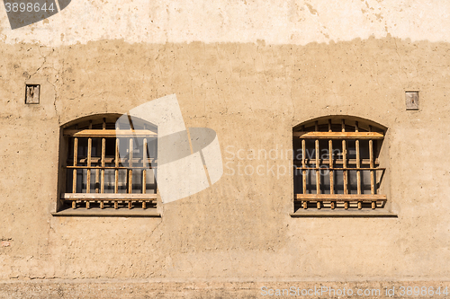 Image of Prison with bars on the windows