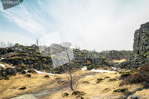 Image of Iceland nature in an amazing scenery