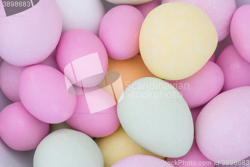 Image of Easter eggs in various colors