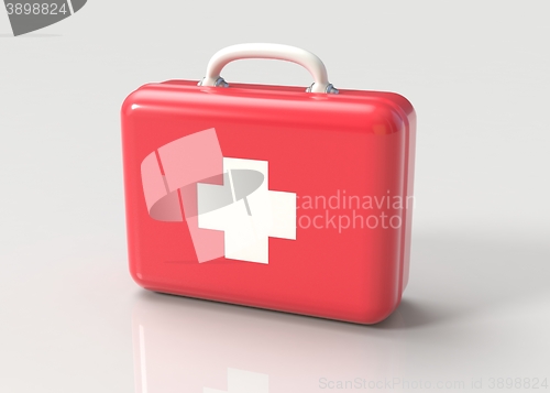 Image of First aid kit. 