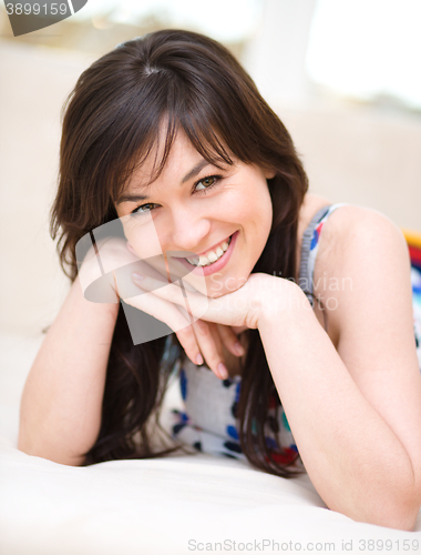 Image of Portrait of a young woman
