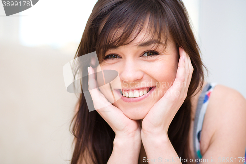 Image of Portrait of a young woman