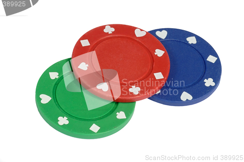 Image of Three Pokerchips