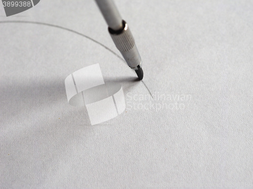 Image of Compass drawing tool