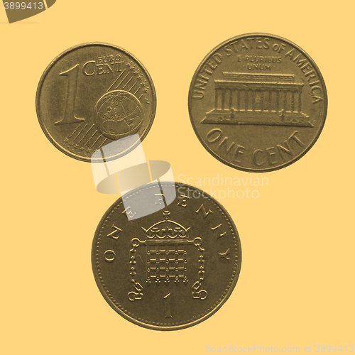 Image of Coin isolated - vintage
