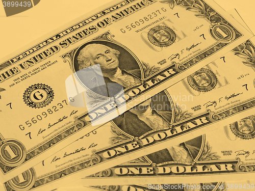 Image of Dollar notes 1 Dollar - vintage