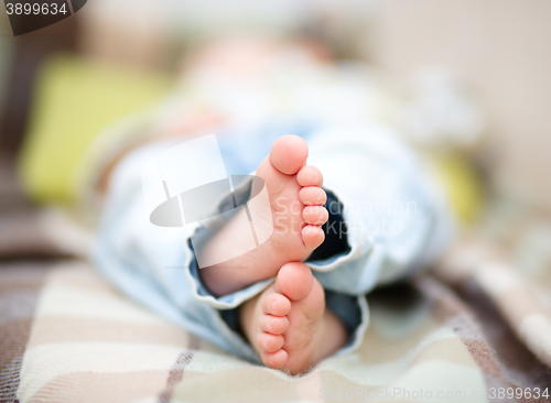 Image of Closeup of a child feet