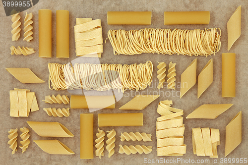 Image of Abstract Pasta Background