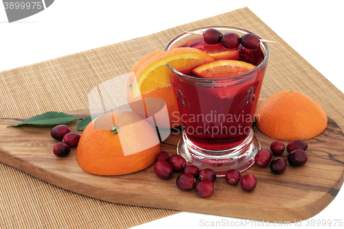 Image of Orange and Cranberry Health Drink