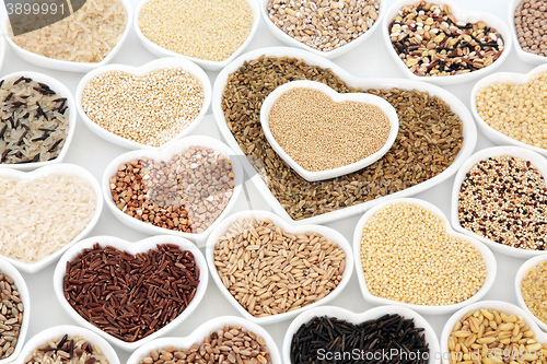 Image of Healthy Grain Food Selection