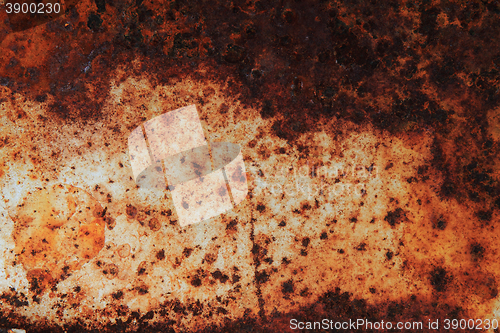 Image of rusting steel texture