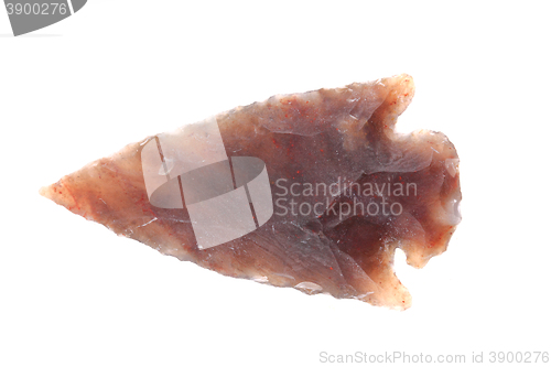 Image of prehistory arrow isolated