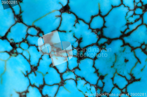 Image of turquoise mineralbackgroun