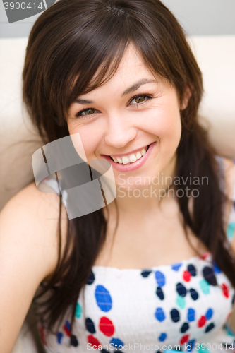 Image of Portrait of a young woman