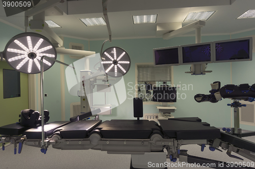 Image of Modern operating room in hospital