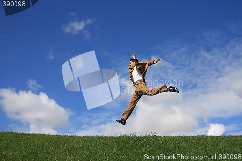 Image of Jumping to the succes...