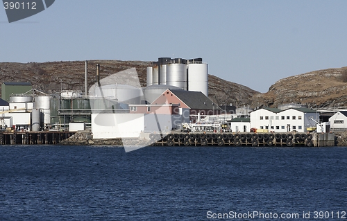 Image of Norwegian harbour.