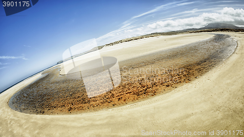 Image of sand beach at Donegal Ireland