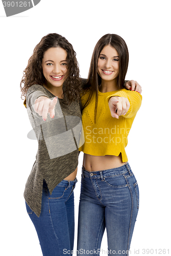 Image of Happy best friends