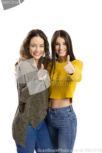 Image of Happy girls