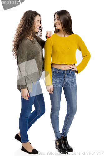 Image of Two beautiful girls
