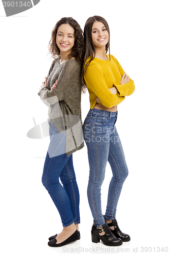 Image of Two beautiful girls