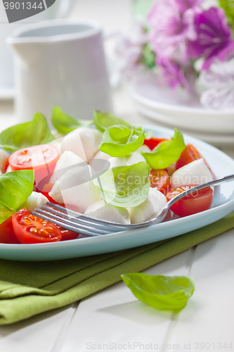 Image of Tomato and mozzarella salad